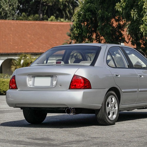 STAINLESS STEEL CATBACK EXHAUST SYSTEM FOR 02-06 SENTRA SE-R SPEC V BURNT TIP - Picture 5 of 5