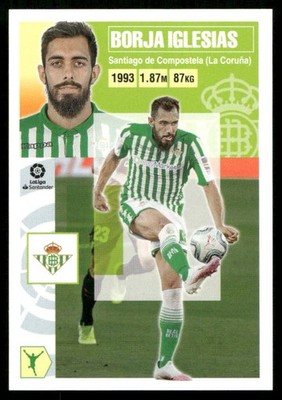 2020-21 Panini Liga Este Stickers #18 Borja Iglesias