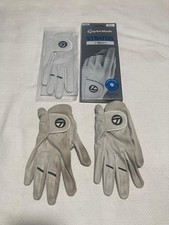 Lot of 3 TaylorMade Men's Stratus Tech Golf Gloves RH Cadet Small - Bonus Balls