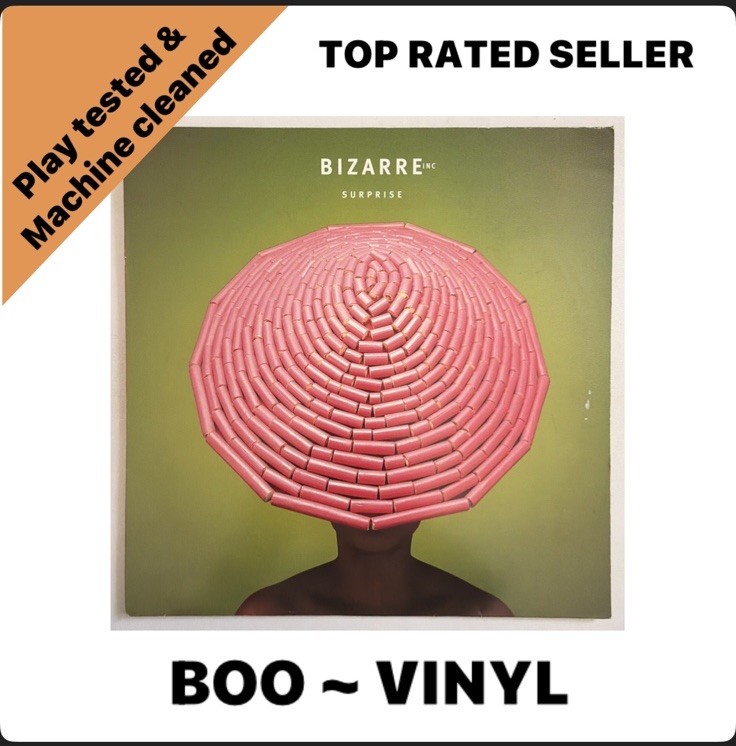 Bizarre Inc - Surprise (12"")  Progressive House 1996 Vinyl Record EX / VG+