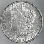 1882-P $1 MORGAN SILVER DOLLAR "PHILADELPHIA" XF+ DETAILS "CLEANED" (250818-013)