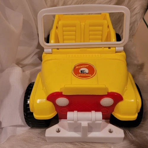 Barbie Baywatch Lifeguard Rescue Jeep Vehicle 1987 Mattel Collectible Wrangler