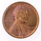 Certified 1936 Lincoln Cent ANACS MS63 BRN Toned Wheat Penny 1c