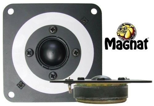 1 Paar 25 mm Hochton-Kalotte Magnat 1010620CU S 90 Watt max. - Bild 1 von 3