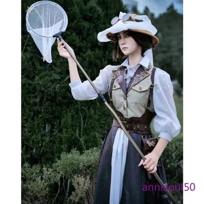 Identity V Entomologist Cosplay Costumes Melly Plinius Women Dress Halloween Cos