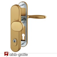 Hoppe Schutzbeschlag Verona Za Alu Bronze Langschild We 10/92 Mm