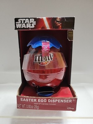  STAR WARS M&M Easter Egg Dispenser Disney New In Box
