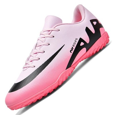 Jungen Mädchen Fußballschuhe Astro Turf Boden Sportschuhe Rosa UVP 40£ NEU Größe 6