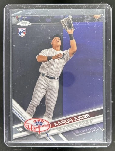 2017 Topps Chrome Aaron Judge RC Rookie #169 New York Yankees