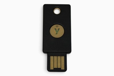Yubico YubiKey 5 NFC Security Key USB A FIDO2 U2F 2FA Hardware Authentifizierung