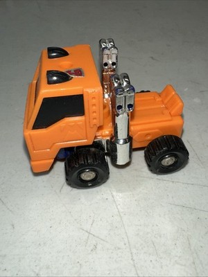 Huffer 100% Complete Vintage 1984 G1 Transformers Hasbro Action Figure