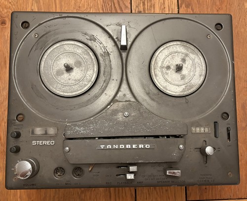 Vintage Tandberg Model 12-41 Reel-to-Reel Tape Recorder Spares/ Repair
