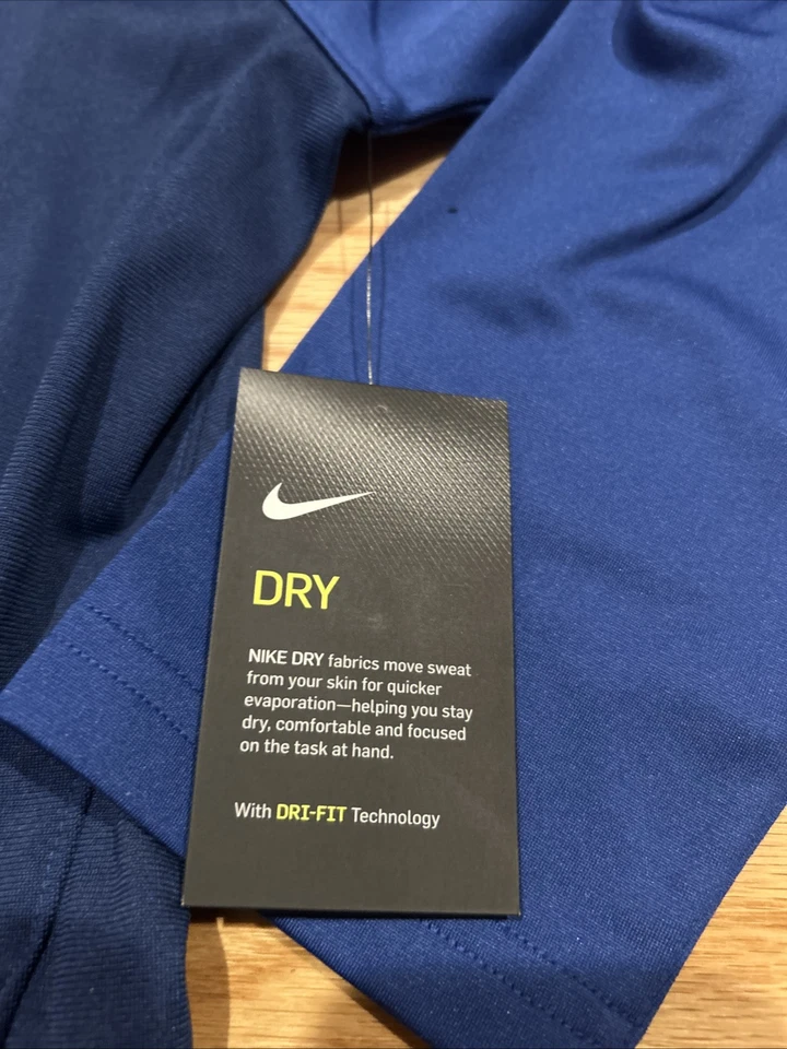 Nike MLB Chicago Cubs 1/2 Zip Training Top Men’s Blue Size S BNWT 35595X - Image 2 of 4