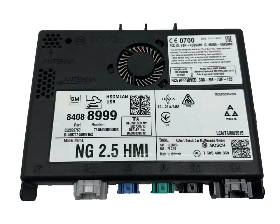 Módulo de control HMI 2016 2,5 L OEM Chevy Camaro Corvette Tahoe Cadillac ATS CTS Foto 2 de 4