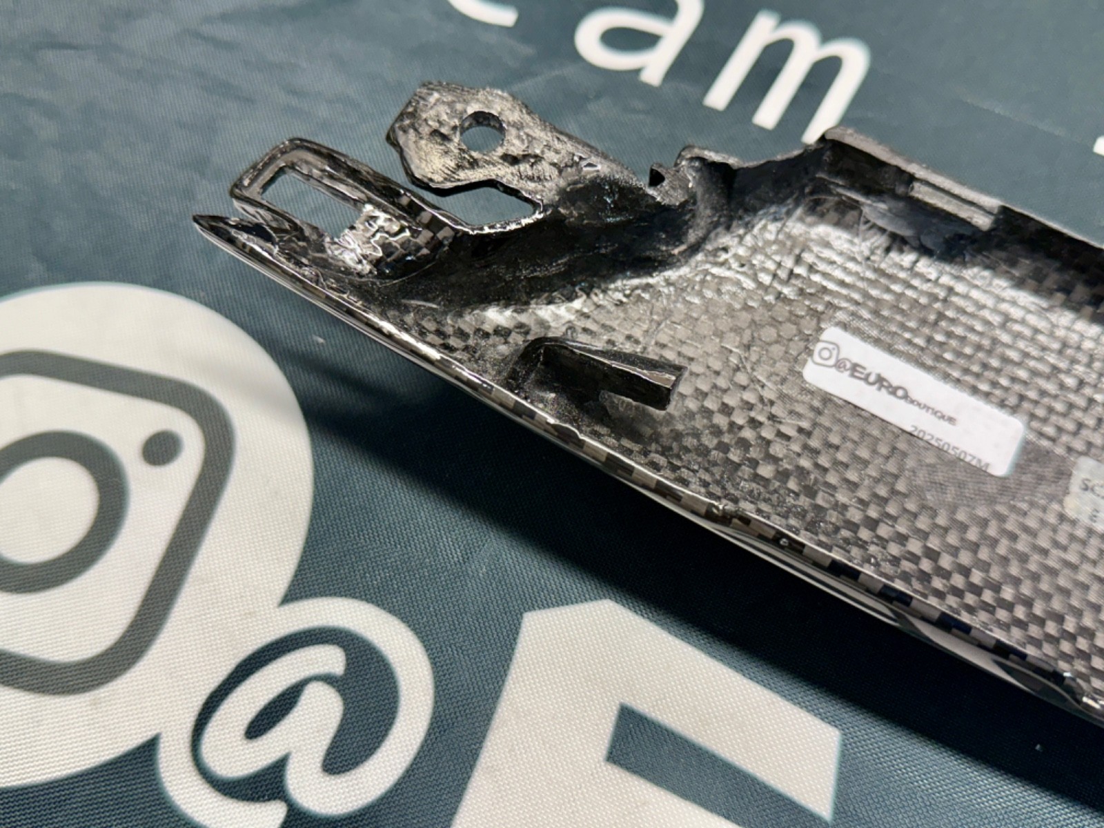 Audi R8 100% Carbon Fiber Interior Door Spears for Gen 1 R8
