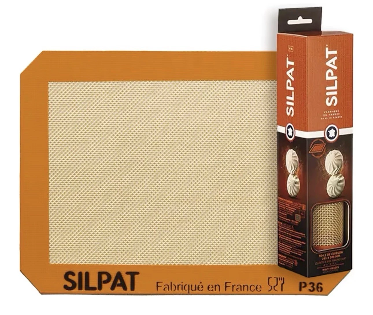 SILPAT Premium Non-Stick Baking Mat Toaster Oven Size 8 x 11 (2 PK) ORANGE NEW
Opens in a new window