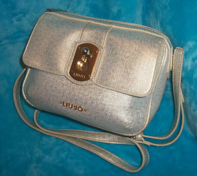 LIU JO Pale Gold /Cream Crossbody Bag