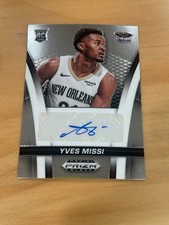 2024-25 Prizm Black Yves Missi Flashback Signatures RC Auto #FB-MIS