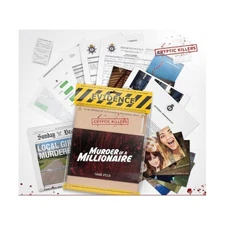 LA Brands Cryptic Killers Murder of a Millionaire Bag VG+/EX