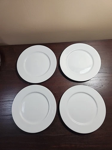 Portugal BLOCK SPAL LISBON WHITE 8"set of 4 SALAD PLATES