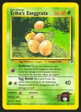 Erika's Exeggcute 43/132 Unlimited Uncommon Gym Heroes Pokemon LP on eBay