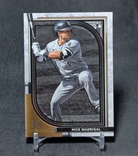 Nick Madrigal Rookie RC 2021 Topps Museum Collection Card #37 White Sox/Mets
