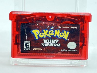 Pokemon Ruby Nintendo Gameboy | AUTHENTIC | NEW BATTERY