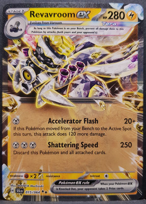 Revavroom ex 015/064 Shrouded Fable Tera Pokémon Pokemon Card English Near Mint