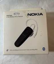 Nokia Solo Bud  In Ear Mono Headset Bluetooth - Black