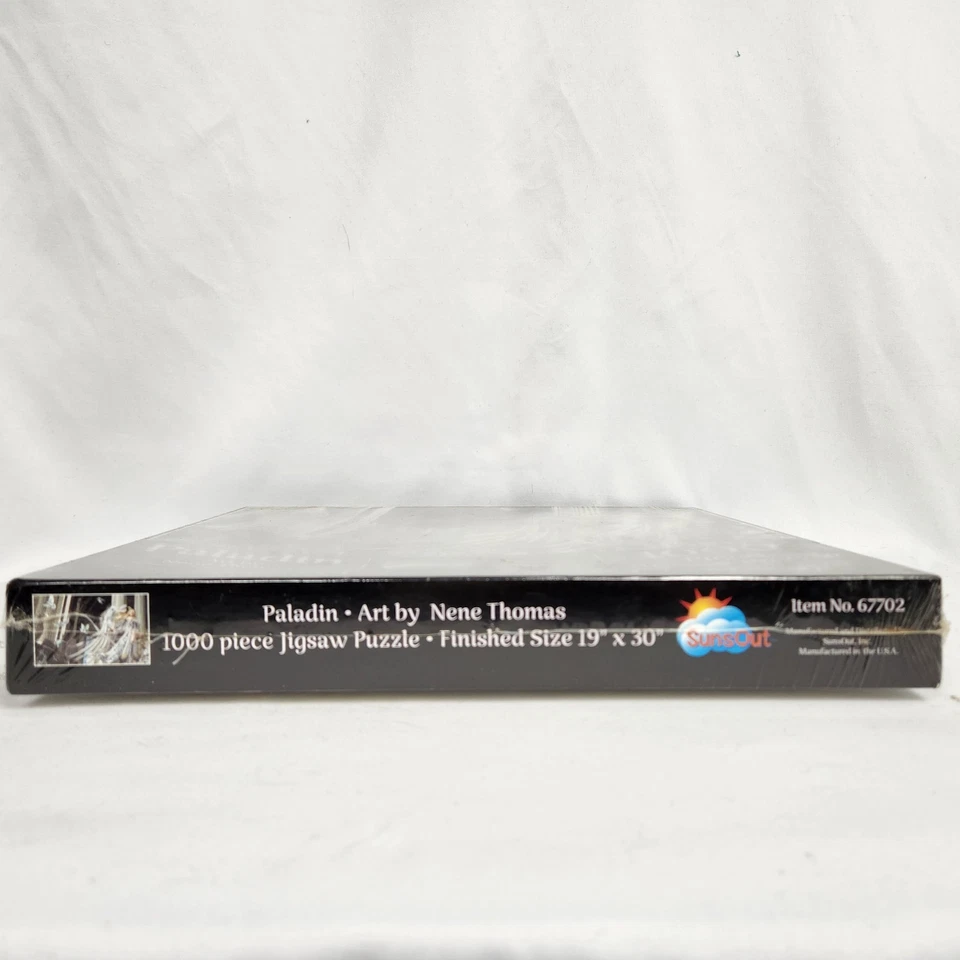 New Sunsout Puzzle Nene Thomas "Paladin" 1000 pc puzzle Item 67702 - 19"x30" - Image 3 of 4