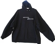 Harley Davidson Open Road Men's Pullover 2XL 50-52 "Road Glide or No Glide' Hood