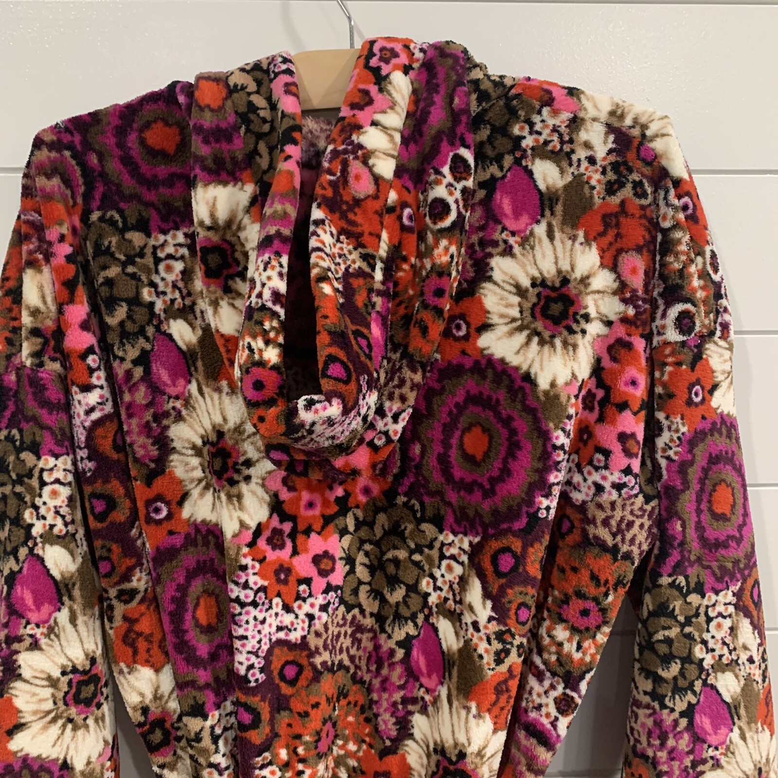 Vera Bradley Robe Pink Rosewood Pattern Knee Length… Gem