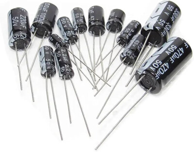 Electrolytic Capacitors - Assortment (25 pcs)