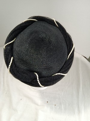 Vintage Frank Olive New York Ladies Elegant Navy Blue  display picture 2