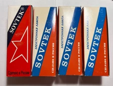 FOUR Sovtek 2A3 Triode Power Vacuum Tubes, Brand New in Boxes