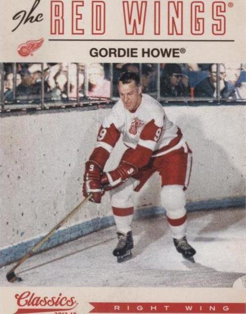 2012-13 Panini Classics Signatures - Gordie Howe #1 - 1 of 1