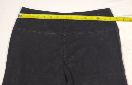 GapBody Women Black Turquoise Exercise Yoga Workout Capri Pants Leggings Size S - Picture 8 of 10
