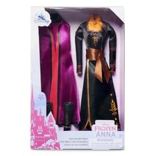 New Disney Store Frozen II Anna Classic Doll Clothes Clothing Accessory Pack