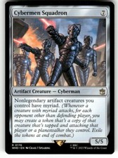 cyberman cards mtg Type: Creature, Subtype: Cyberman, 4 cards