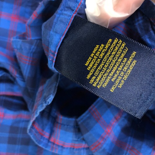 Ralph Lauren Shirt Boys 2T Toddler Blue Plaid Long Sleeve Button Up Casual Pony - Picture 6 of 9