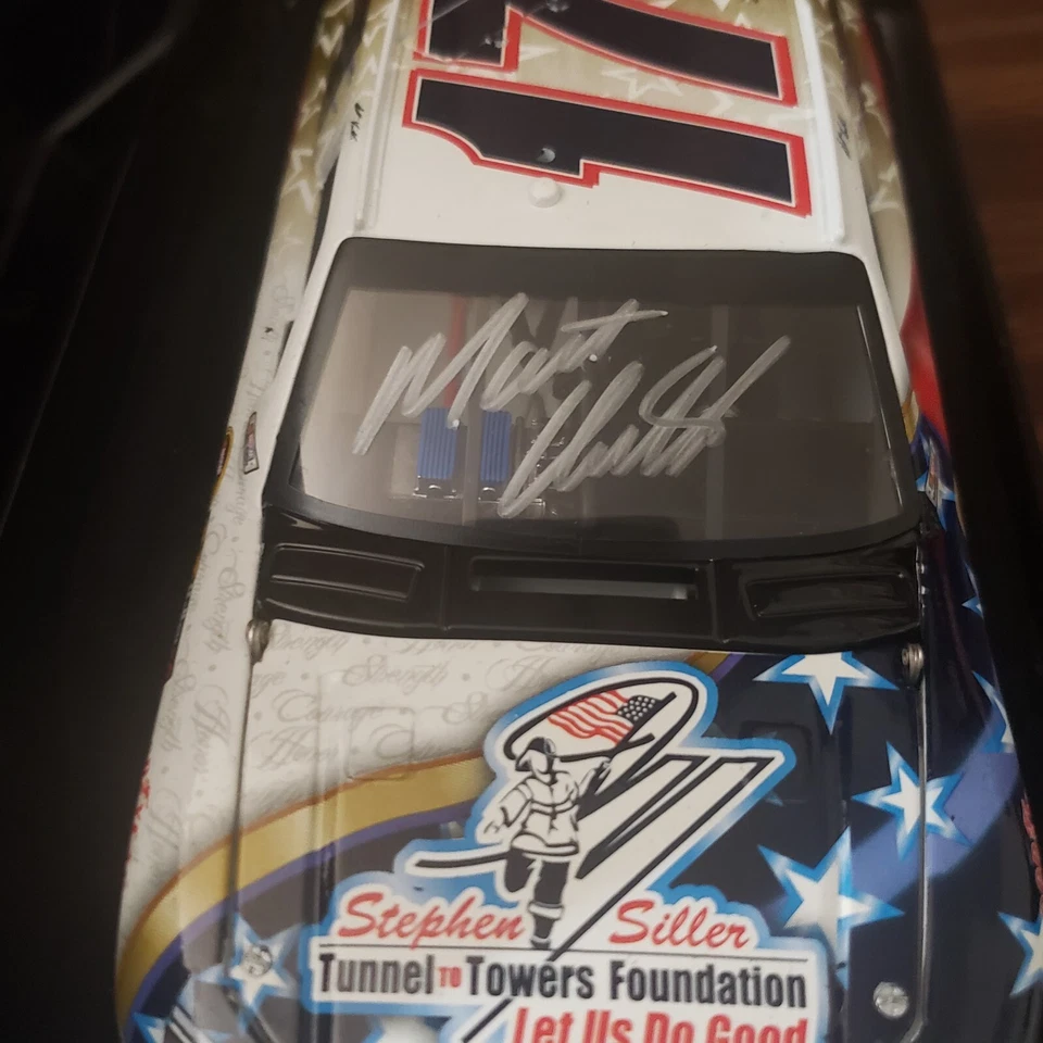 Matt Kenseth-Jack Roush Ford 2012 Fundación Stephen Siller Elite doble autógrafo Foto 3 de 4