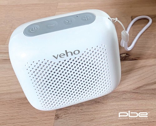 VEHO M-SERIES WIRELESS BLUETOOTH SPEAKER BUILT IN PBE - WHITE - VSS-440-MZ4-W - Afbeelding 6 van 8