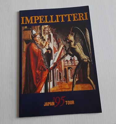 IMPELLITTERI 1995 JAPAN TOUR PROGRAM / Answer To The Master ULTRA RARE!!!!!!!