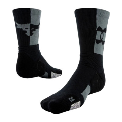 Under Armour UA Projcet Rock Playmaker Mid Crew Socks Size 7-8.5