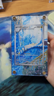 Pokemon 151 Dragonair IR 181/165 Custom Display Case from Pokemon