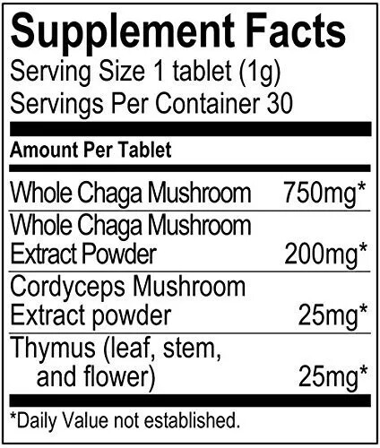 Siberian Chaga Mushroom Instant Tea Tablets Triple Pack - Picture 48 of 120