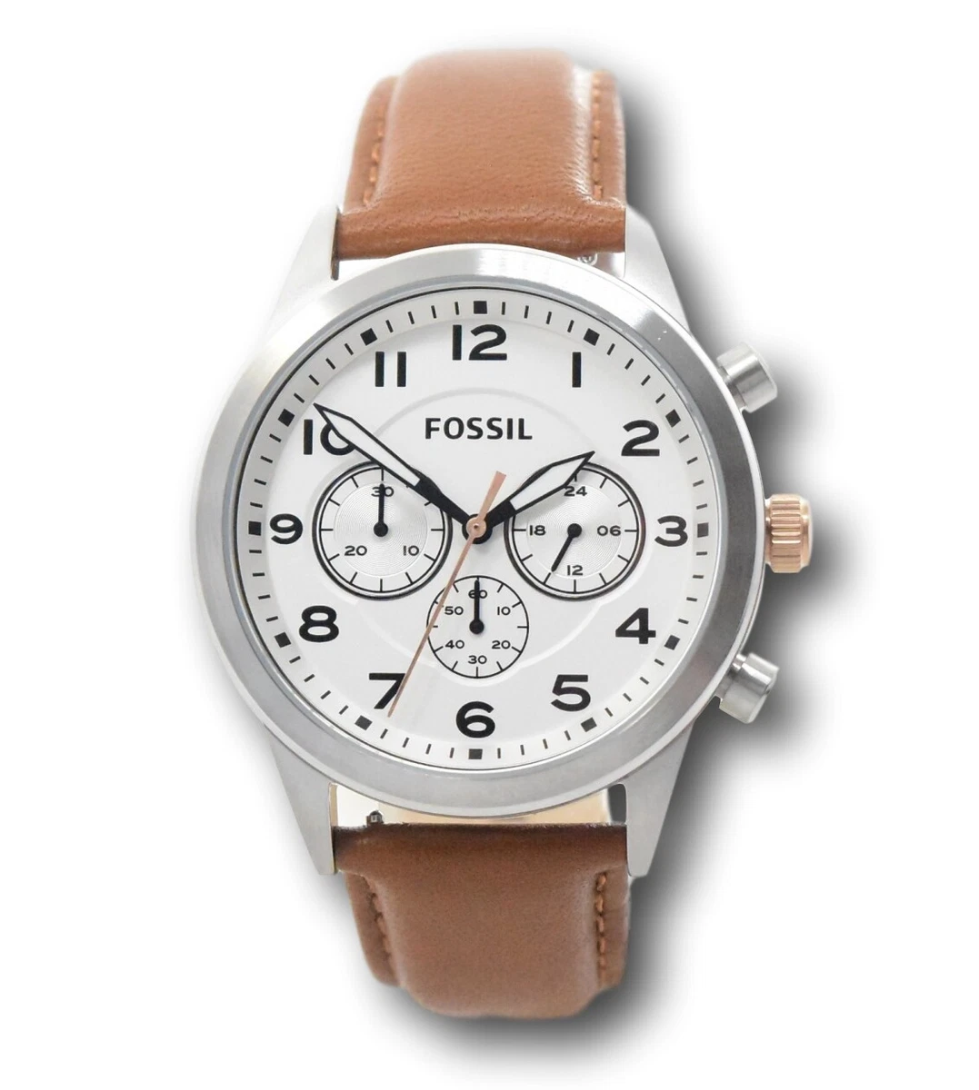 Fossil flynn pilot clearance chronograph