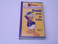 Donald Duck, ich bin der Größte VHS German PAL Walt Disney Video Cartoon Classic