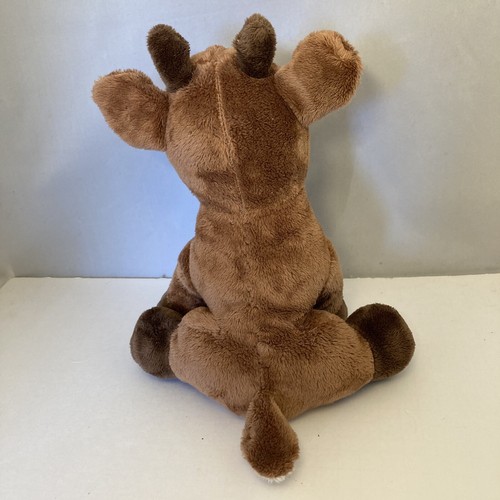 Vintage Rudolph The Red Nose Reindeer Plush 8 Inch Stuffed Animal Felt Nose - Picture 4 of 7