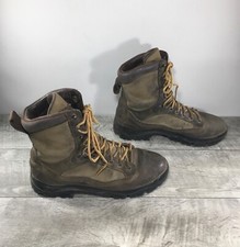 Danner 52200 Big Horn Leather Canvas Work Waterproof GTX Hiking Mens Boots 10